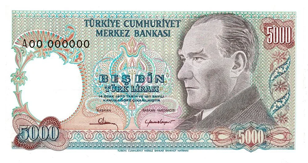5000 Türk Lirası 7
